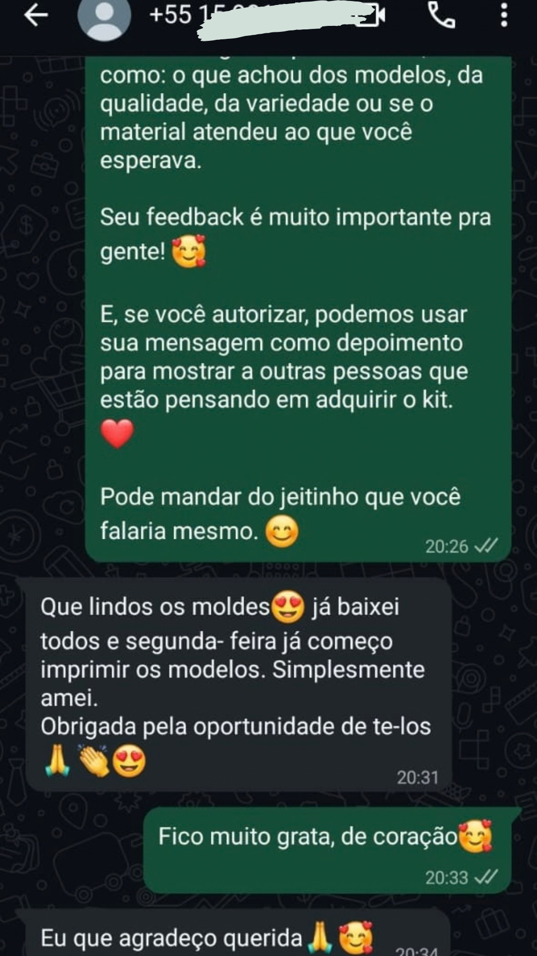 Depoimento real 1